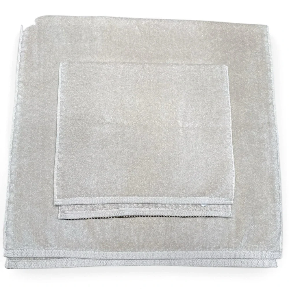 Avanti for Macys Bath Linens BANANA PALM 1 Bath Towel & 1 Hand Towel Made In USA